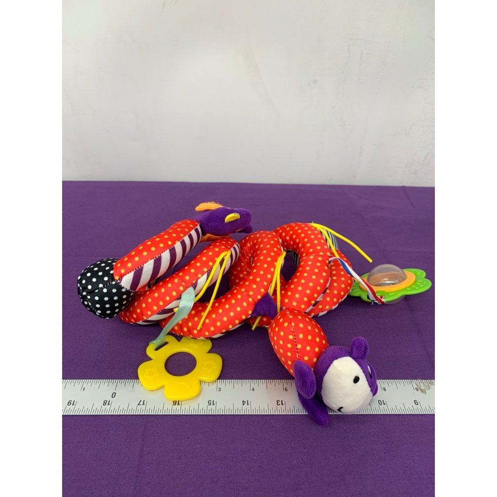 Mama and Papa’s Curly Activity Toy Baby Car Seat Teether Rattles